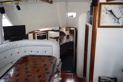 Our new bigger boat takes up to 
6 anglers on liveaboard trips